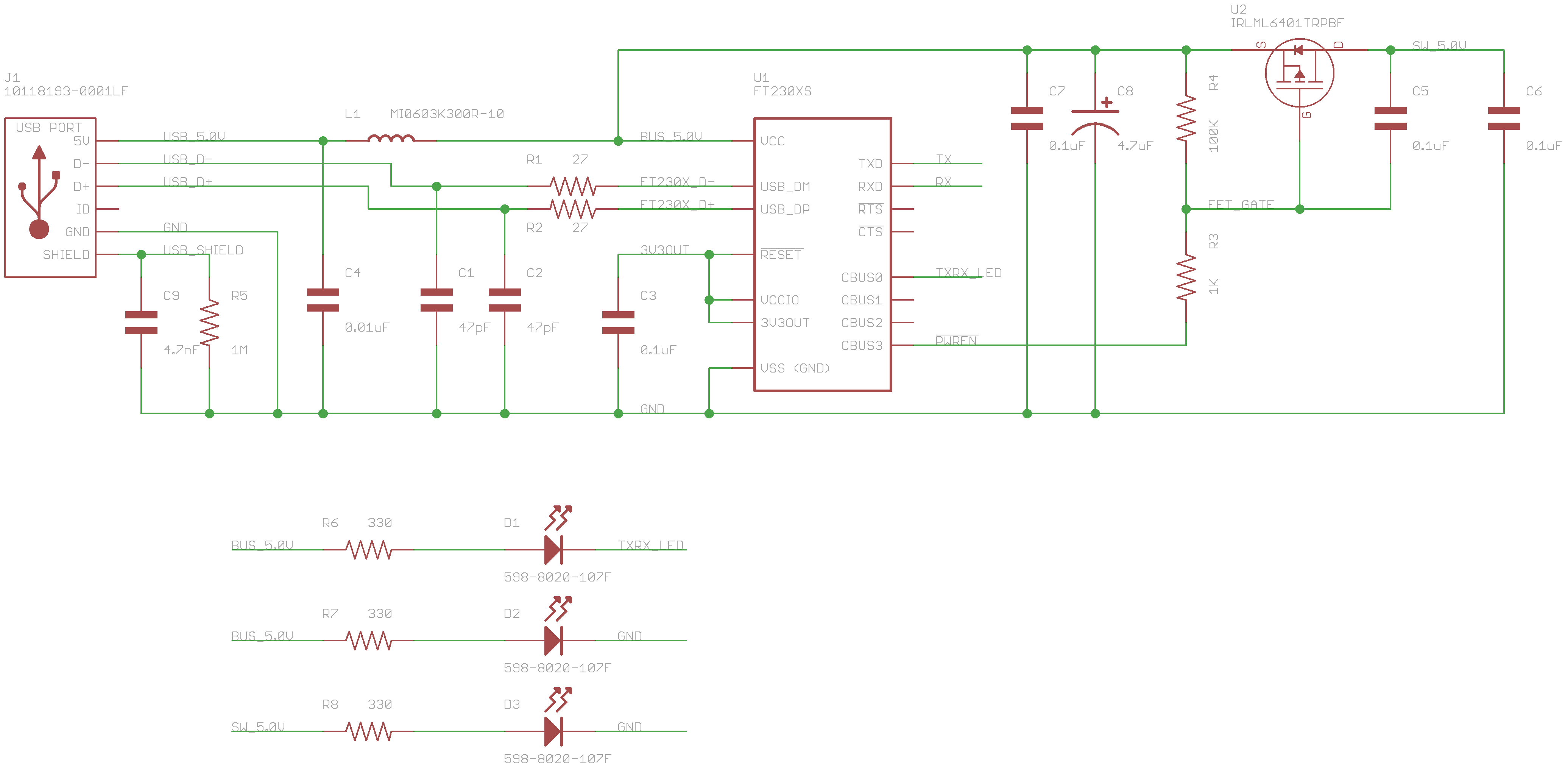 FT230 X Bus Control Schematic 1