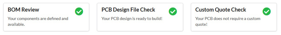 Improved PCB Ready and Review Checks