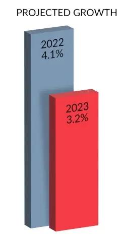 Projected growth world bank