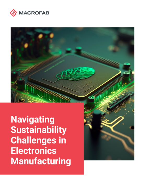 Navigating Sustainability Challenges in Electronics Manufacturing