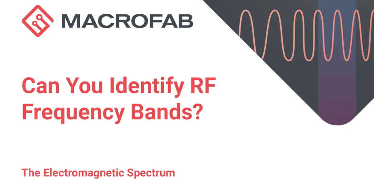 Identify rf bands