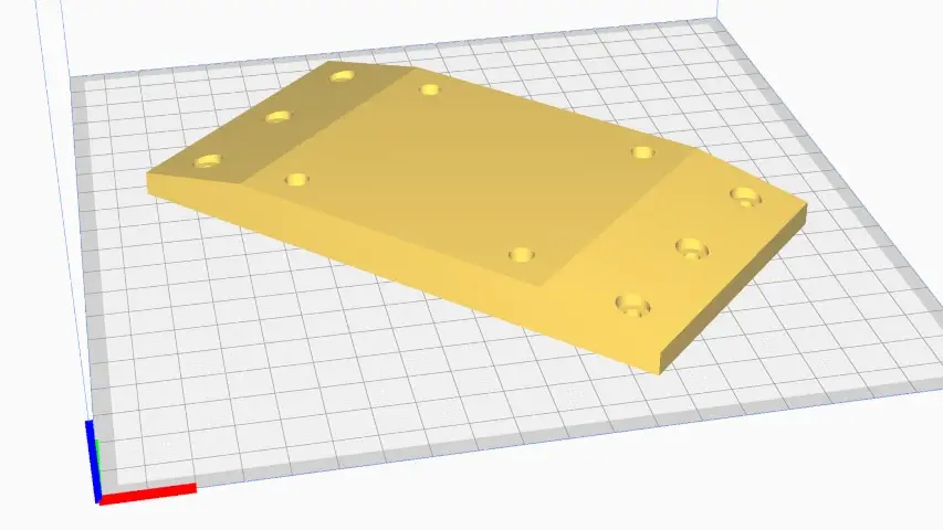 Slicing the STL file that was output from Autodesk Fusion 360. Parker uses Cura for the slicer currently.