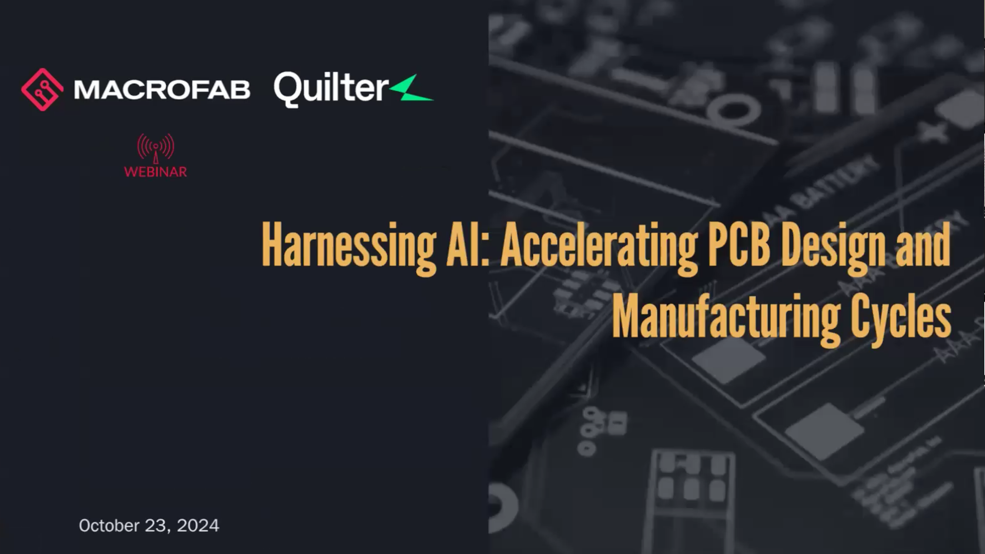 Harnessing ai accelarting pcb design mfg cycles